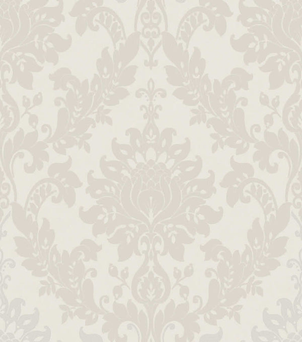 Sample - Clara Luxurious Wallpaper - Dove
