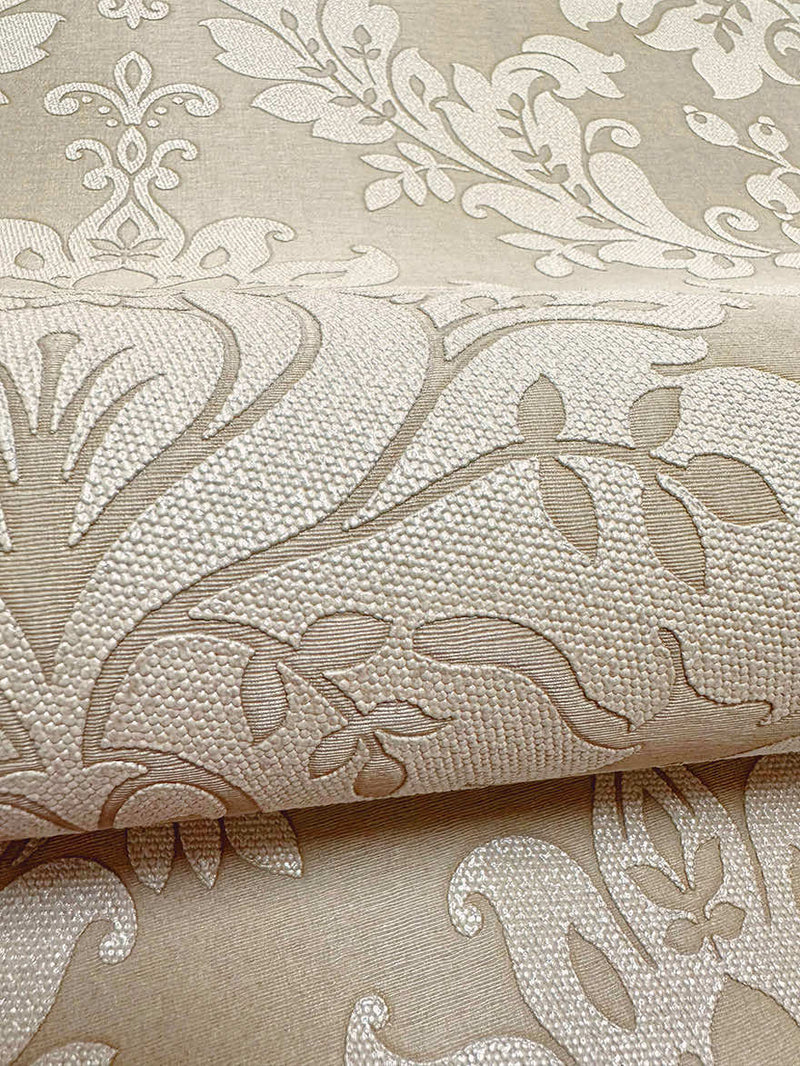 Clara Luxurious Wallpaper - Beige