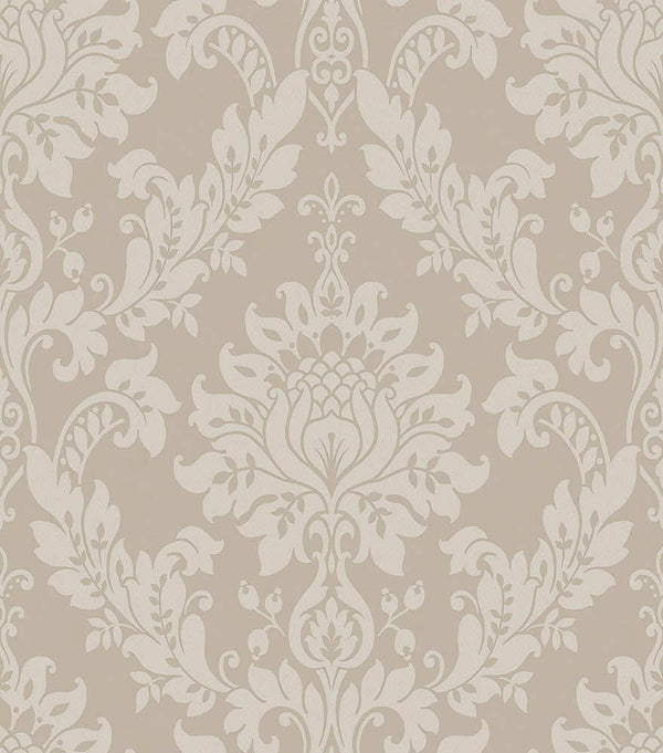 Sample - Clara Luxurious Wallpaper - Beige
