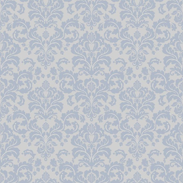 Sample - Satin Wallpaper - Blue