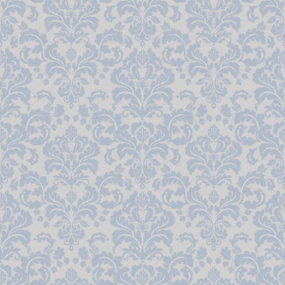 Satin Wallpaper - Blue - Discontinuing - 33 Left