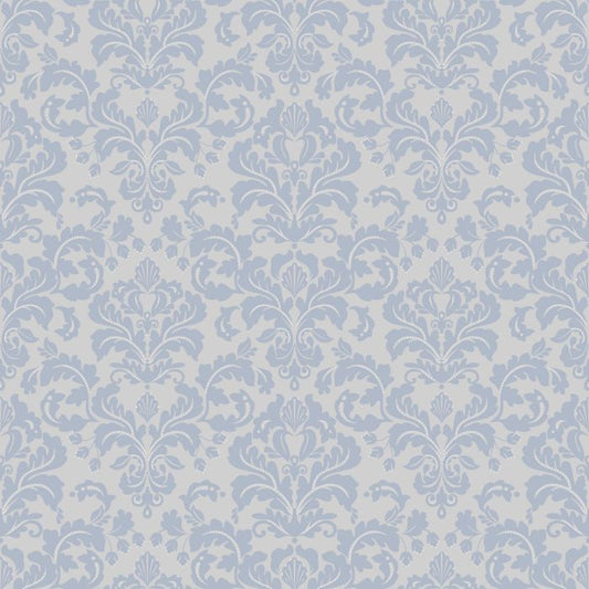 Satin Wallpaper - Blue - Discontinuing - 33 Left