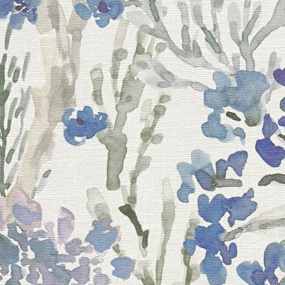 Aquarell Dreams Wallpaper - Blue