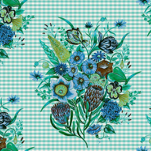 Posy Wallpaper - 4 Colours