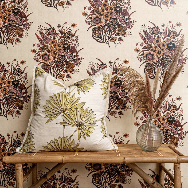 Posy Wallpaper - 4 Colours