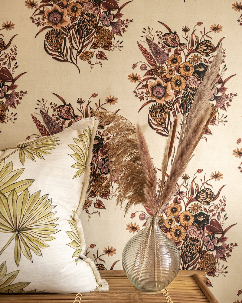 Posy Wallpaper - 4 Colours