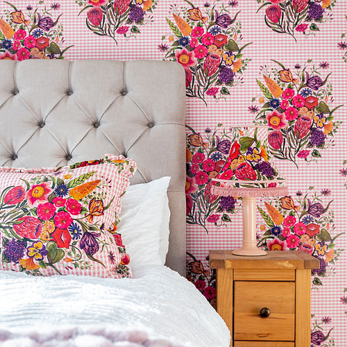 Posy Wallpaper - 4 Colours