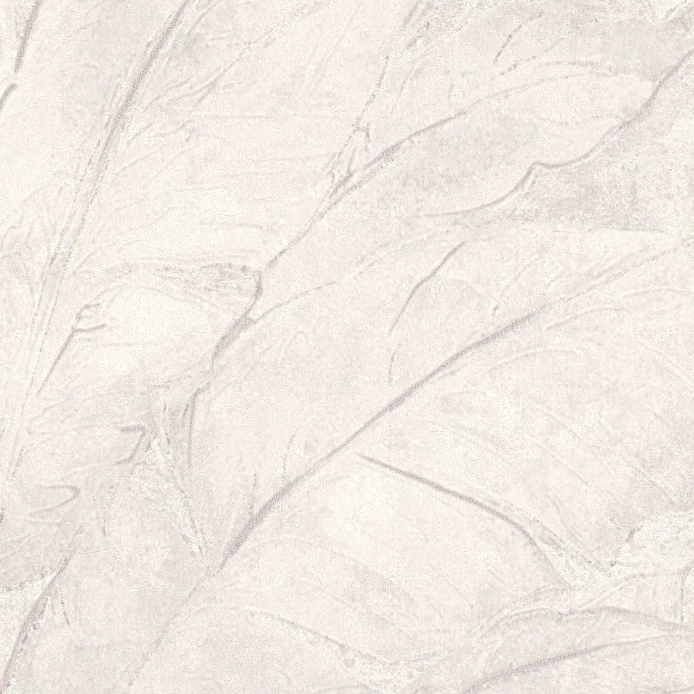 Tropical Escape - Grey/White -  16 Rolls due in July 2026