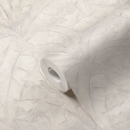 Tropical Escape - Grey/White -  16 Rolls due in July 2026