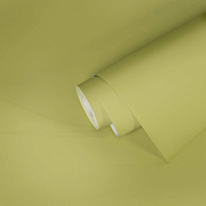 Subtle Linen Wallpaper - Green