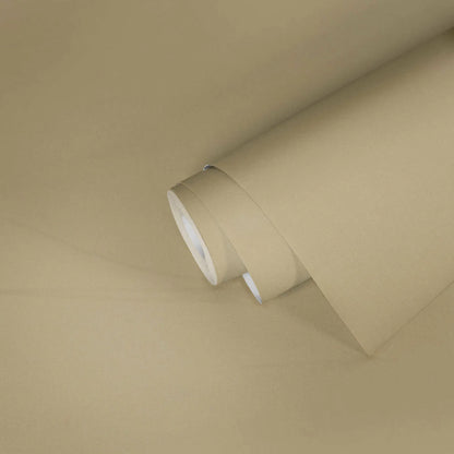Subtle Linen Wallpaper - Gold