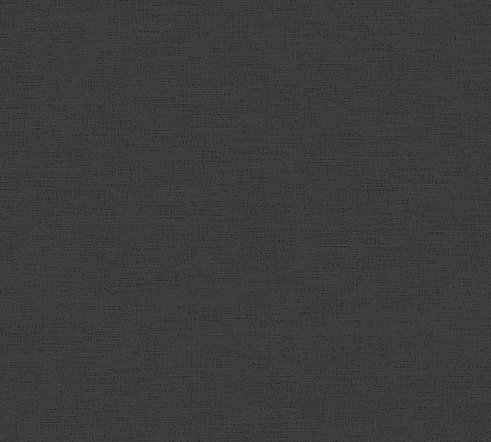 Retro Plain Chic Wallpaper - Black