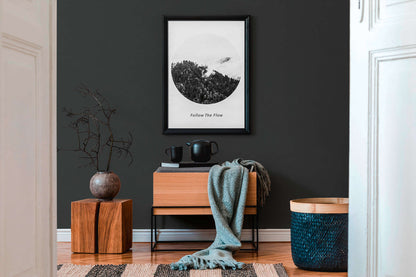 Retro Plain Chic Wallpaper - Black