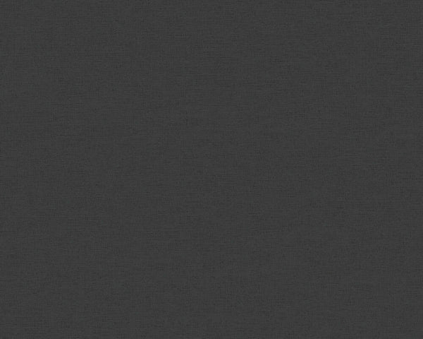 Sample - Retro Plain Chic Wallpaper - Black