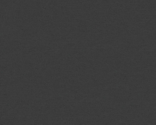 Retro Plain Chic Wallpaper - Black