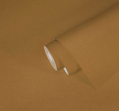 Retro Plain Chic Wallpaper - Yellow