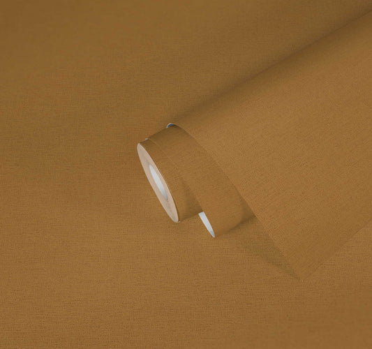 Retro Plain Chic Wallpaper - Yellow