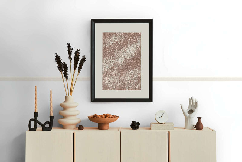 Graphic Meander Border - White - Self Adhesive