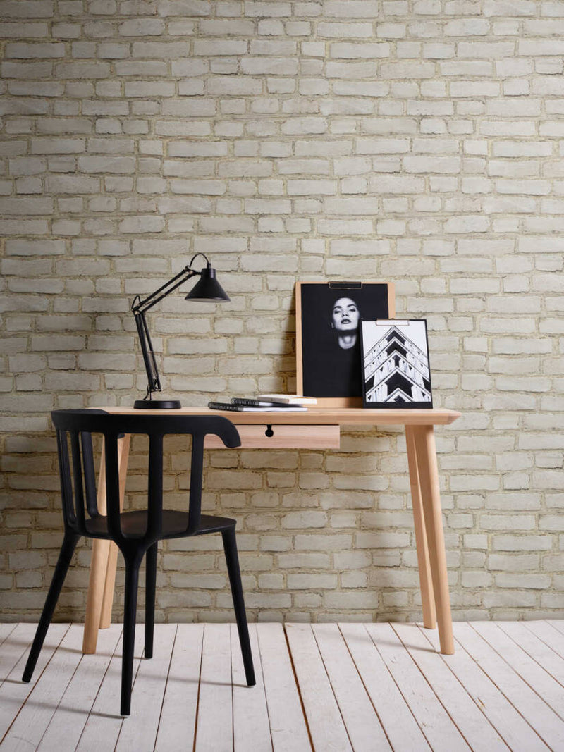 Brick Wallpaper - Stone
