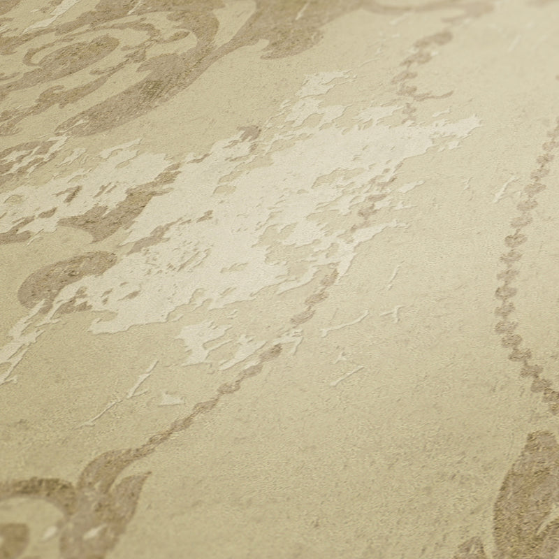 Old World Plaster Wallpaper - Caramel