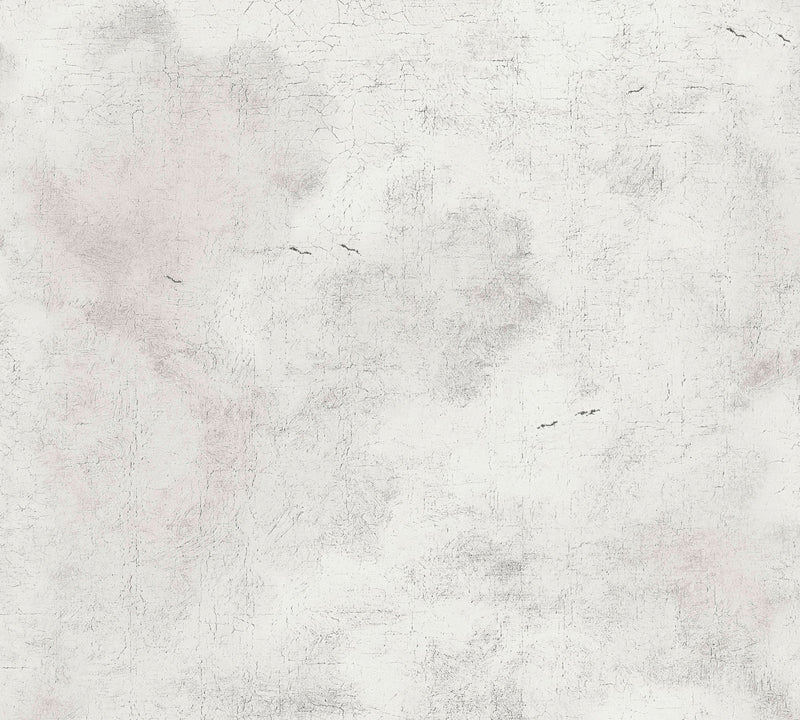 Sample - Fresco Clouds Wallpaper - White/Grey