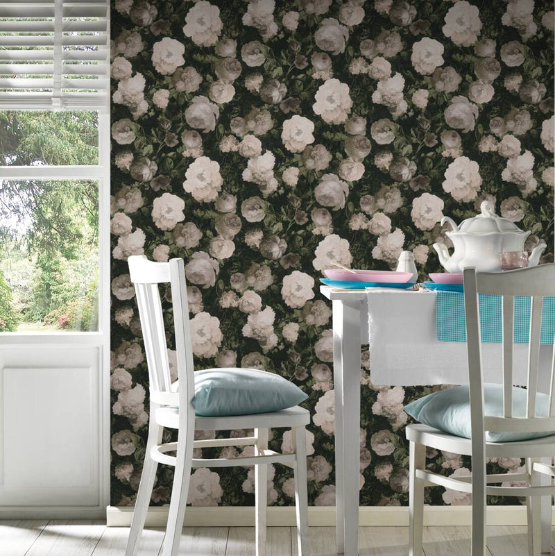 Bouquet Floral Wallpaper - 5 Colours