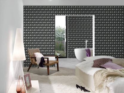 Cameo Wallpaper  Heavy Weight Wallpaper - Black