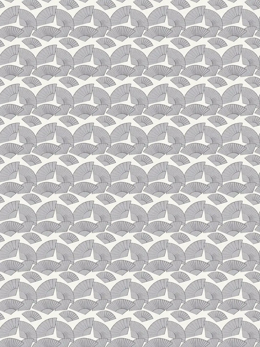 Deco Fanfare Heavy Weight Wallpaper - Black