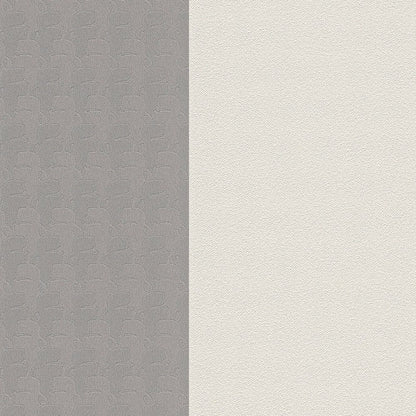 Rock Chic Stripes Heavy Weight Wallpaper - Dark Grey