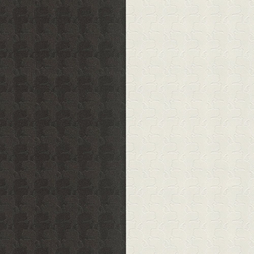 Timeless Stripes Heavy Weight Vinyl Wallpaper - Black and White - Discontinuing