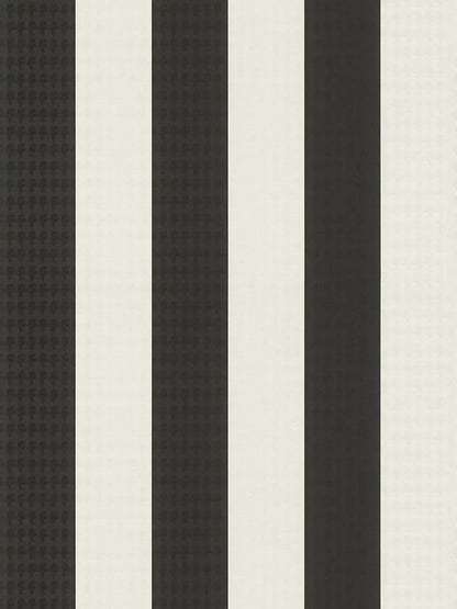 Timeless Stripes Heavy Weight Vinyl Wallpaper - Black and White - Discontinuing