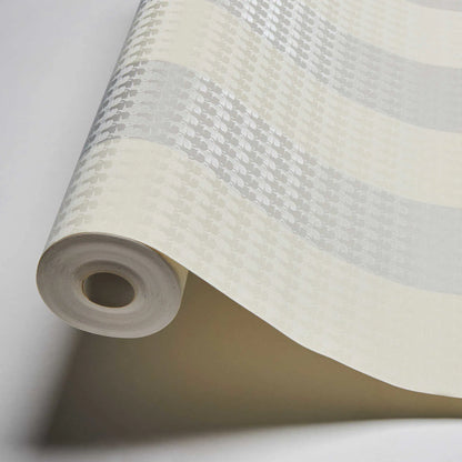 Timeless Stripes Heavy Weight Vinyl Wallpaper - Beige
