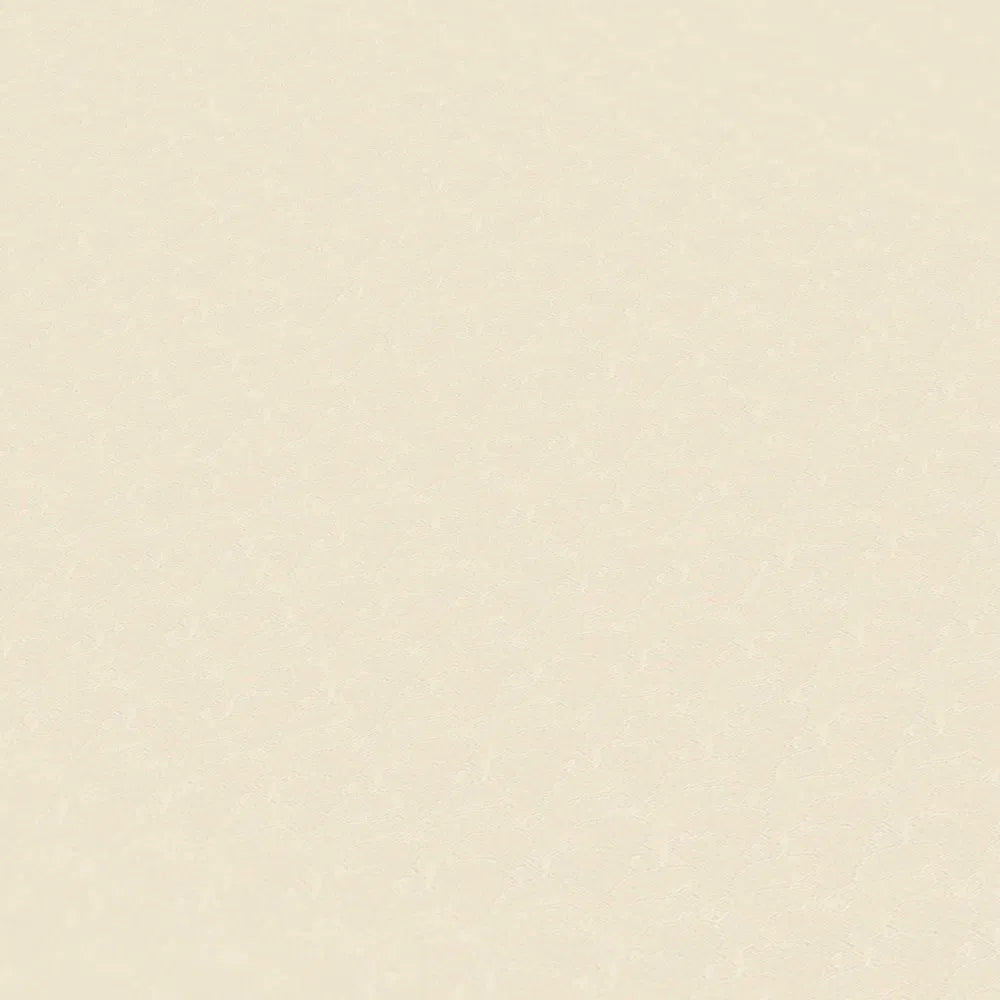 Textured Heavy Weight Vinyl Wallpaper - Cream