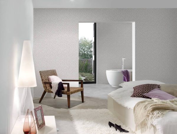Leopard - Karl Lagerfeld Wallpaper - Grey