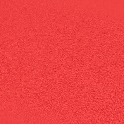 Plain Rouge Heavy Weight Textured Wallpaper - Red