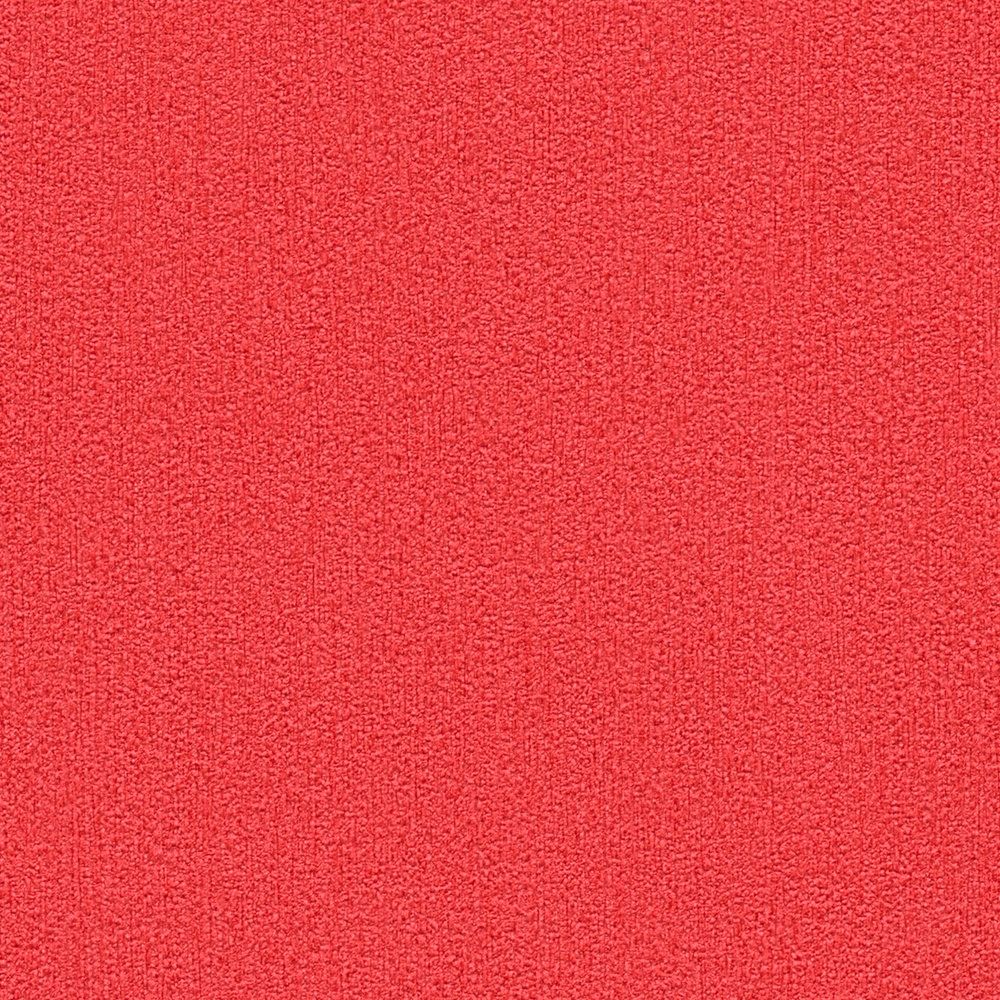 Plain Rouge Heavy Weight Textured Wallpaper - Red