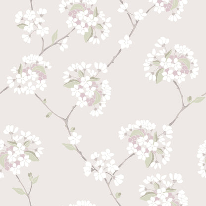 Korsbar Wallpaper - Beige