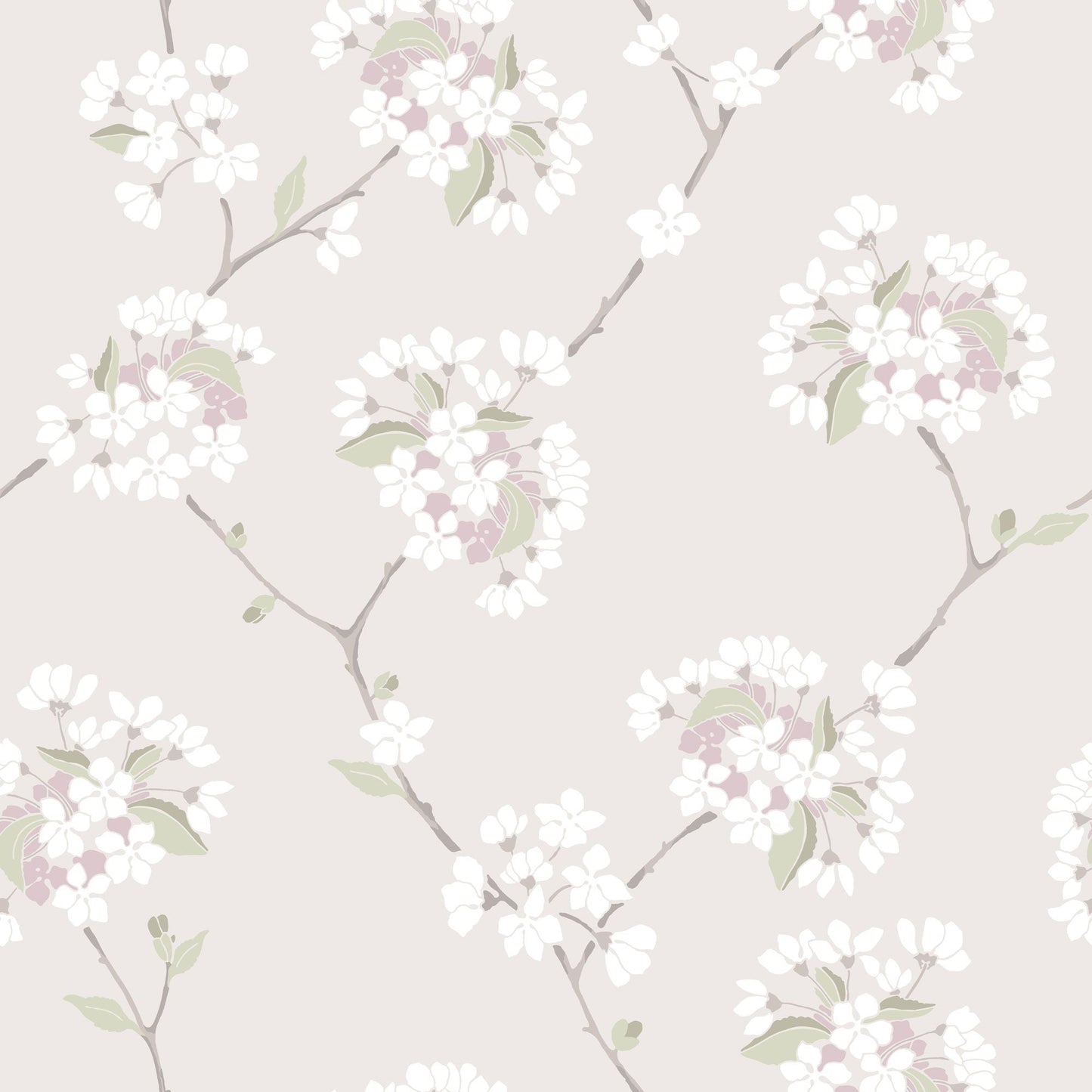 Sample - Korsbar Wallpaper - Beige