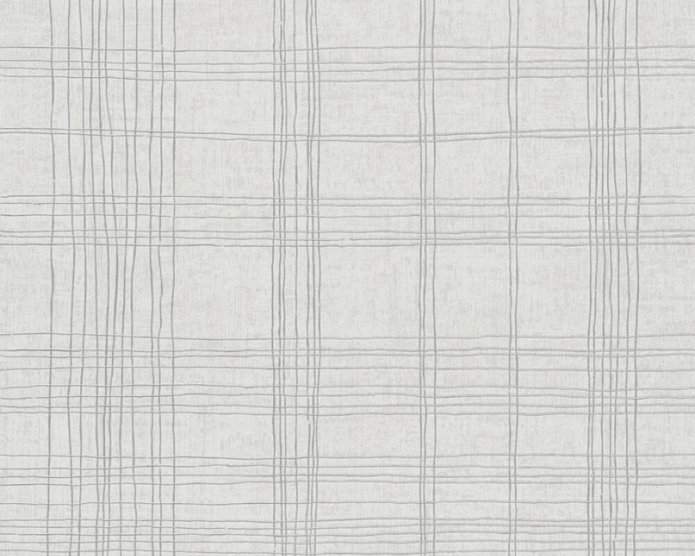 New York Threads Wallpaper - Metallic/White Grey - Discontinuing - BEST DEAL
