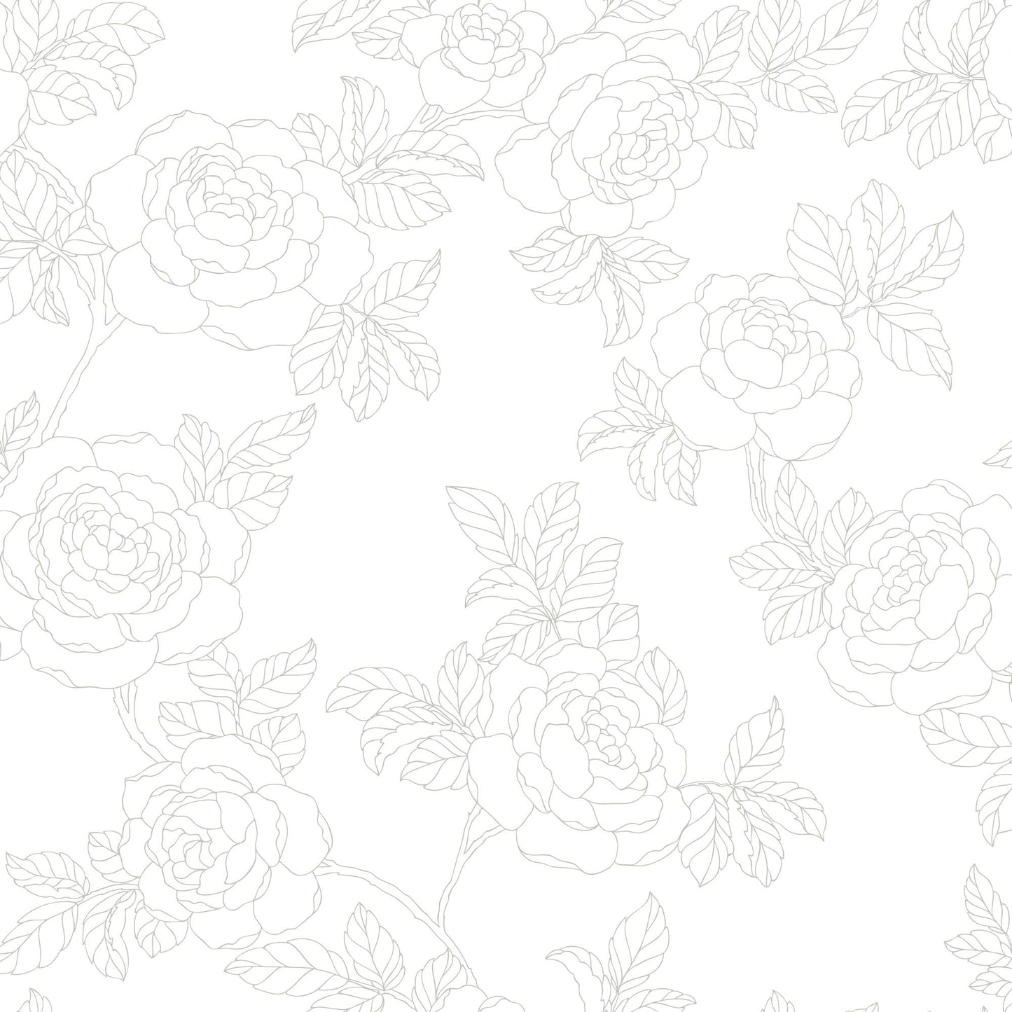 Inez Wallpaper - Grey - Discontinuing - 3 Rolls Left