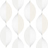 Ellips Wallpaper - White - Discontinuing