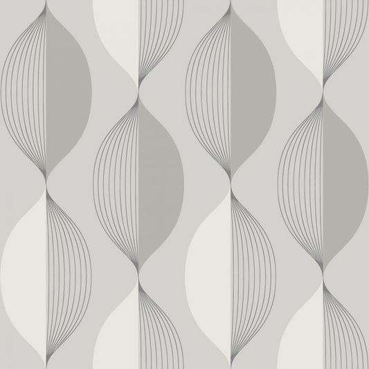 Ellips Wallpaper - Grey - Discontinuing