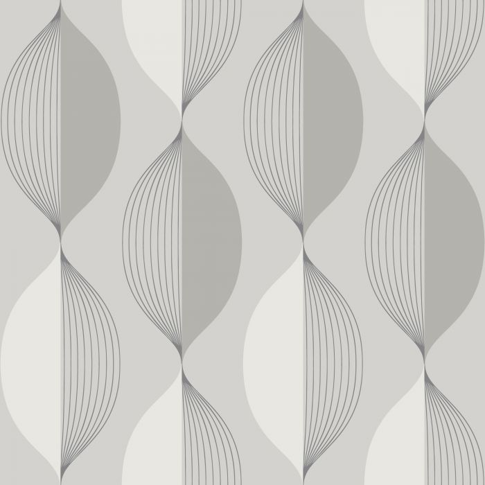Sample - Ellips Wallpaper - Grey