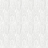 Linjelek Mid Century Wallpaper - White