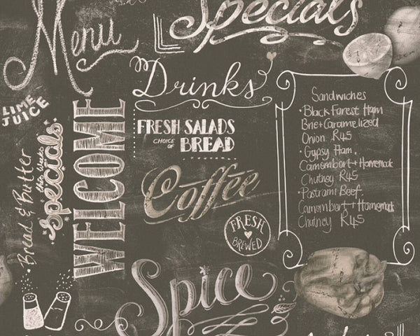 Sample - Menu Wallpaper - Peel and Stick