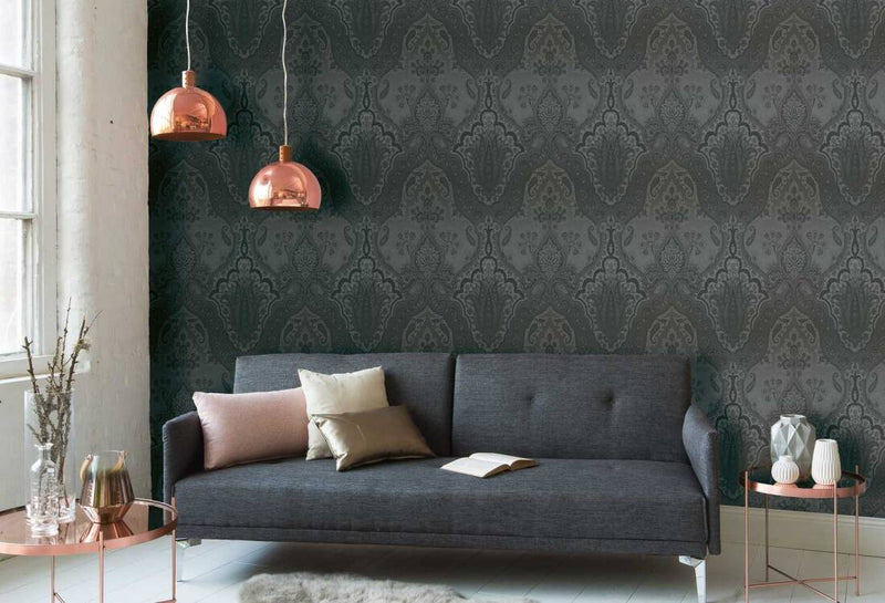 Damask Wallpaper - 5 Colours