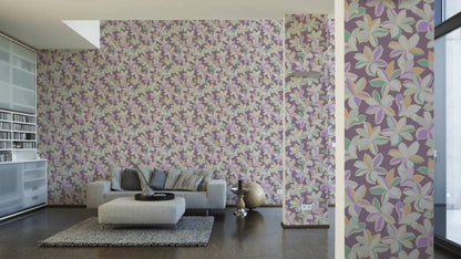 Daisy Days Wallpaper - House of Turnowsky - Purple