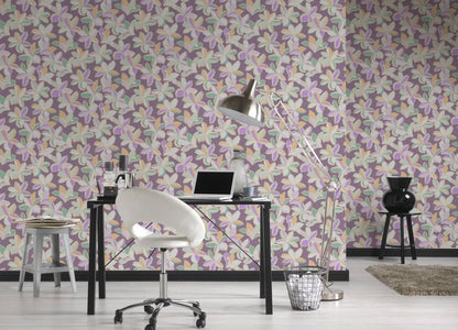 Daisy Days Wallpaper - House of Turnowsky - Purple