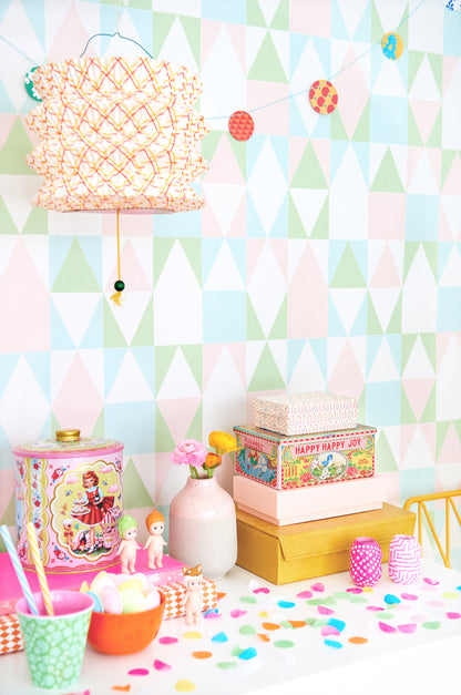 Alice Geometric Wallpaper - Candy