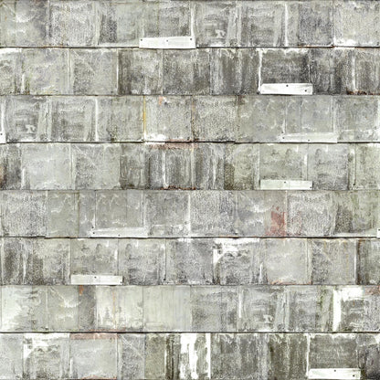Piet Hein Eek 'Rusted Metal Series' Wallpaper - White Rusted Metal